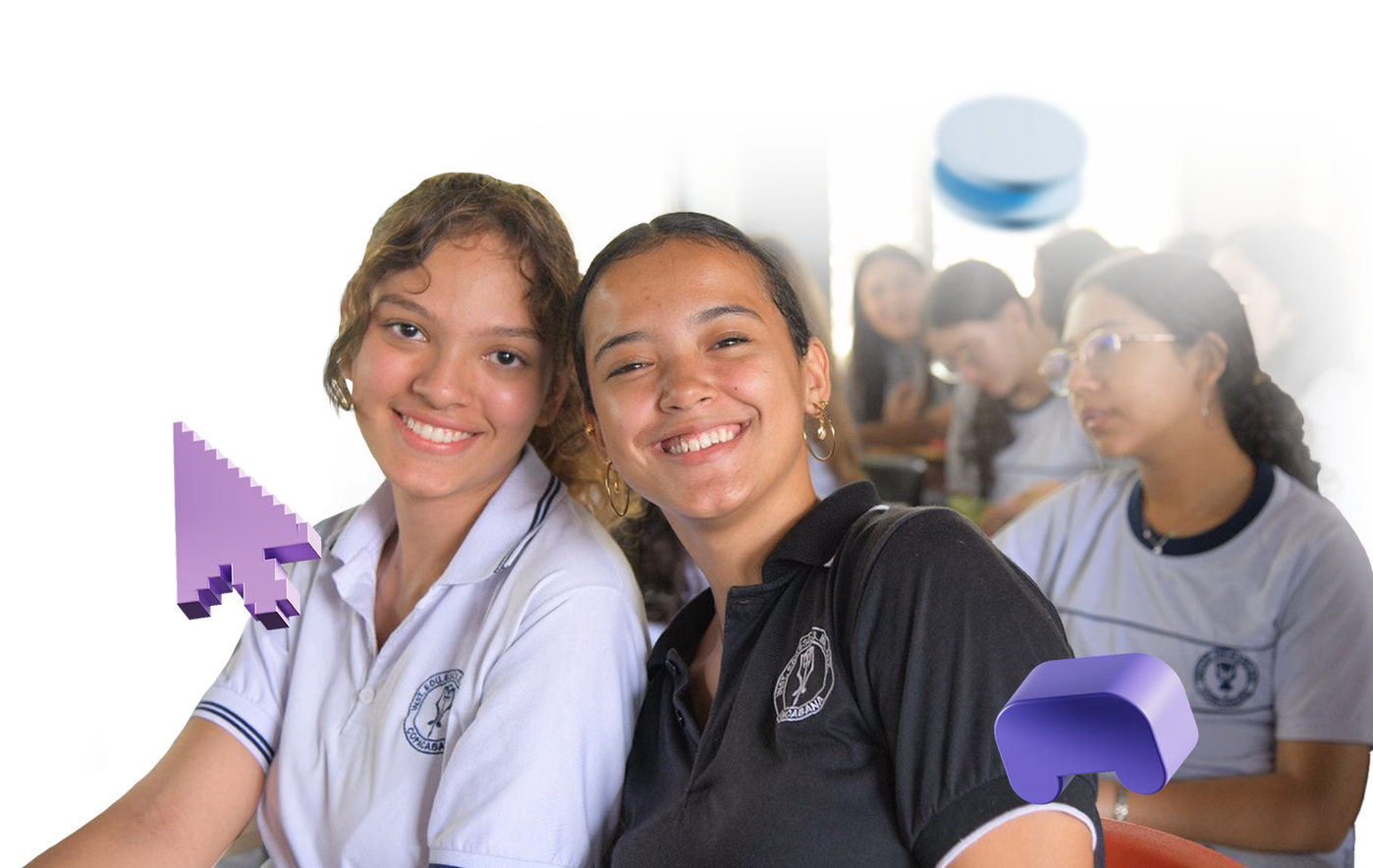 Estudiantes de un programa de la Fundación Crack The Code